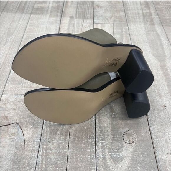 Rag & Bone Nella High Heels In Light Olive - Picture 5 of 5